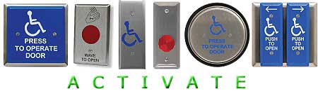 handicap door push button switches